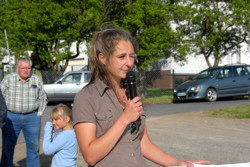 Ortsvorsteherin Tanja Mllengraf