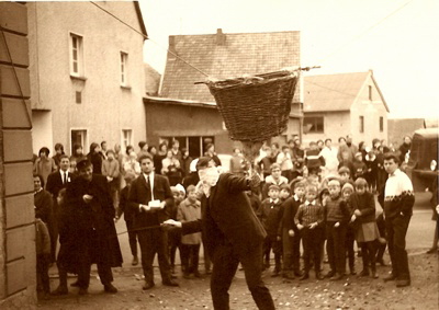 1967 Hahnenkppen an "Krmesch Eck,"  Foto Johann Vossen